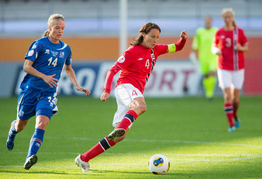 Dagný Brynjarsdóttir, island, Ingvild Stensland, Norge