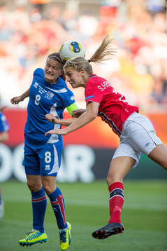Katrín Jónsdóttir, island, Ada Hegerberg, Norge