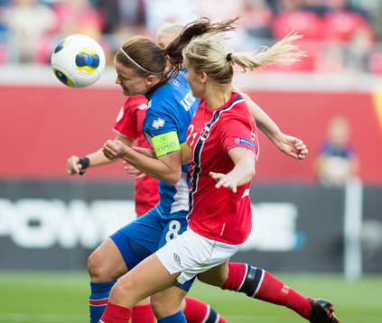 Katrín Jónsdóttir, island, Ada Hegerberg, Norge