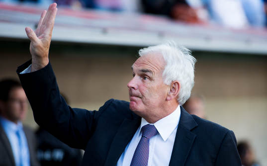 Droghedea United FCs tränare Mick Cooke