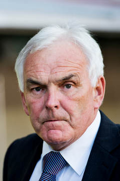 Droghedea United FCs tränare Mick Cooke