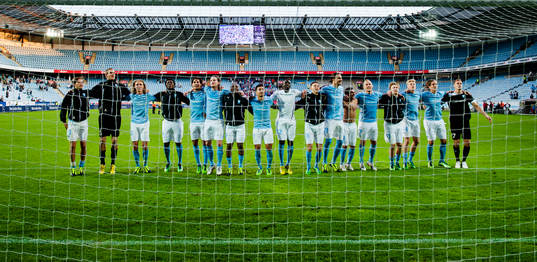 Malmö FFs spelare tackar publiken