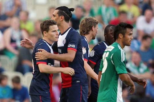 Javier Pastore /  Kevin Gameiro - 12.07.2013 - Rapid de