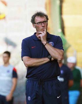 Laurent Blanc - 12.07.2013 - Rapid de Vienne  / Paris Saint