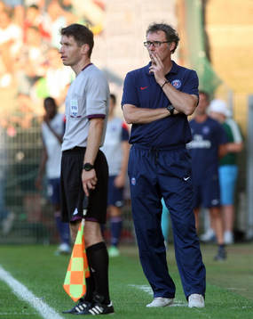 Laurent Blanc - 12.07.2013 - Rapid de Vienne  / Paris Saint