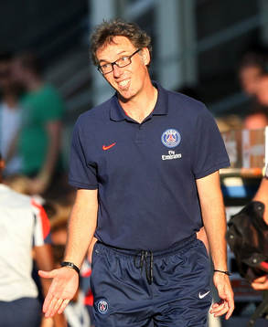 Laurent Blanc - 12.07.2013 - Rapid de Vienne  / Paris Saint
