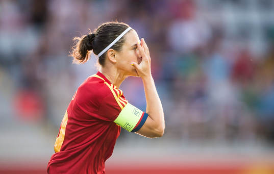 Spaniens Veronica Boquete jublar