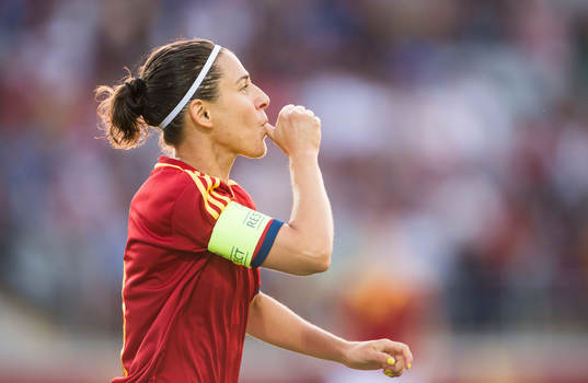 Spaniens Veronica Boquete jublar