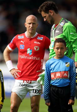 Kalmars Henrik Rydström i matchen mellan Häcken och