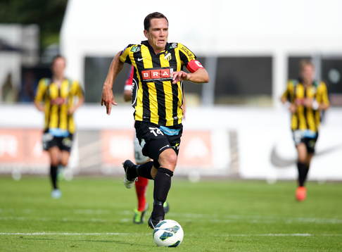 Martin Ericsson i matchen mellan Häcken och Kalmar i