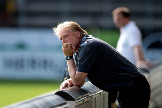 Elfsborgs tränare Jörgen Lennartsson  är fundersam i