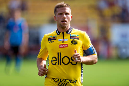 Elfsborgs Anders Svensson i matchen mellan Elfsborg och