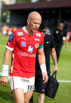 Kalmars Henrik Rydström i matchen mellan Häcken och