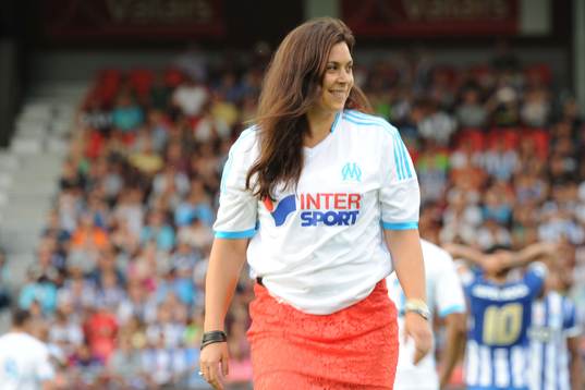 Marion BARTOLI donne le coup d'envoi  - 13.07.2013 - OM /