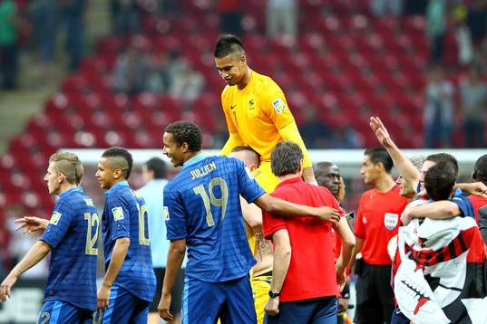 Victoire de la France  -  Alphonse Areola  - France