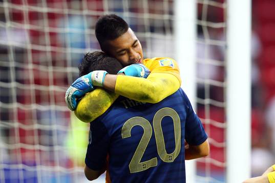Victoire de la France  -  Alphonse Areola  - France