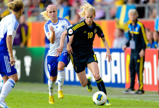 Finlands Marianna Tolvanen jagar