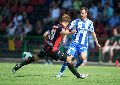 IFK Göteborgs Pontus Farnerud och Brommapojkarnas Jacob