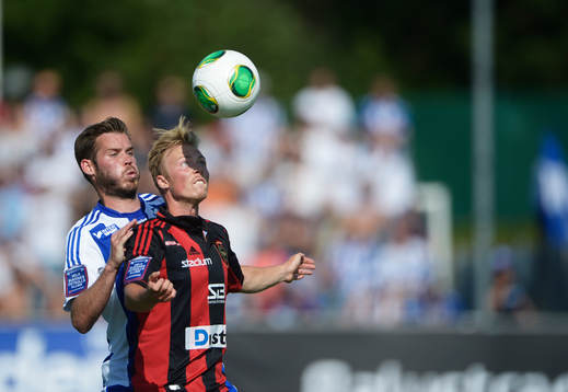 IFK Göteborgs Emil Salomonsson och Brommapojkarnas Pontus
