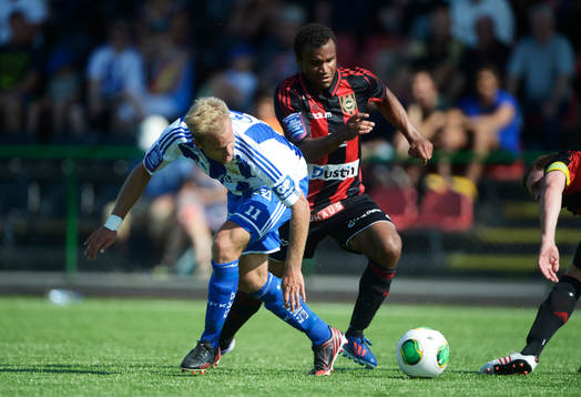 IFK Göteborgs Robin Söder och Brommapojkarnas