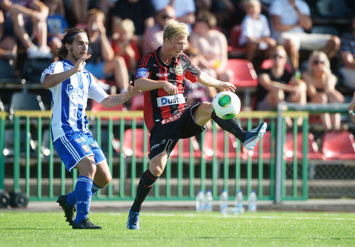 IFK Göteborgs Nordin Gerzic och Brommapojkarnas Pontus