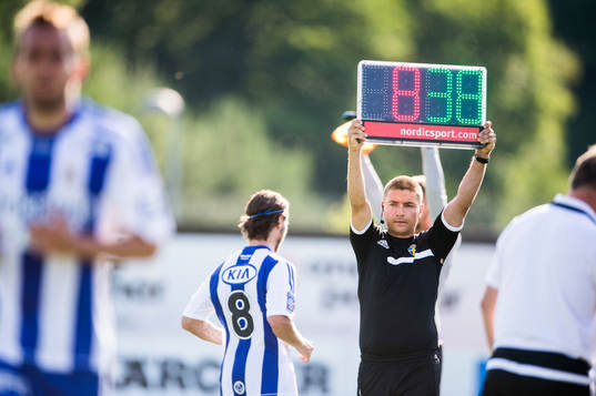IFK Göteborg gör sitt sista byte i matchen där Nordin