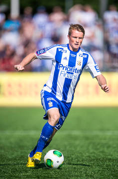 IFK Göteborgs Sam Larsson i