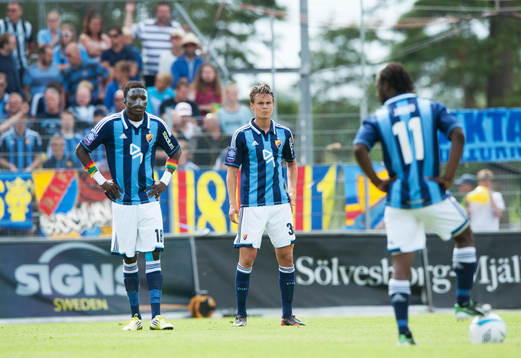 1-0, Robin Strömberg, Mjällby, dystra miner hos Daniel