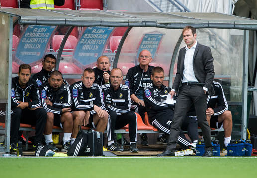 s tränare Andreas Alm  i