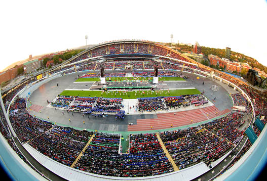 Invigningen av Gothia Cup 2013