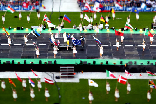 Invigningen av Gothia Cup 2013