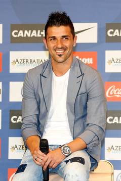 David Villa - 15.07.2013 - Presentation du nouveau joueur