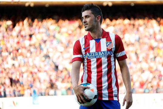 David Villa - 15.07.2013 - Presentation du nouveau joueur