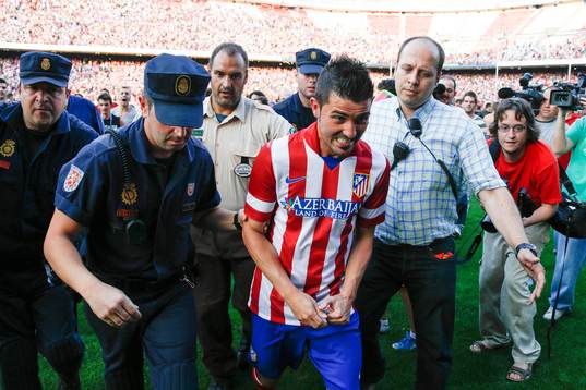 David Villa - 15.07.2013 - Presentation du nouveau joueur