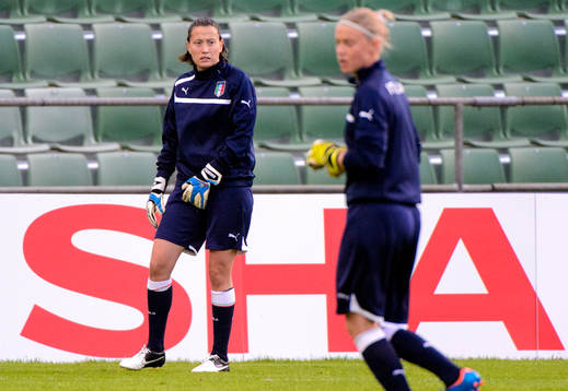 Italiens målvakt Chiara Marchitelli