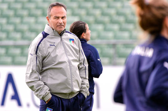Italiens förbundskapten Antonio Cabrini