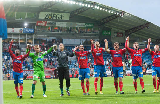 Nyförvärvet Arnor Smarason, Helsingborg tackar publiken