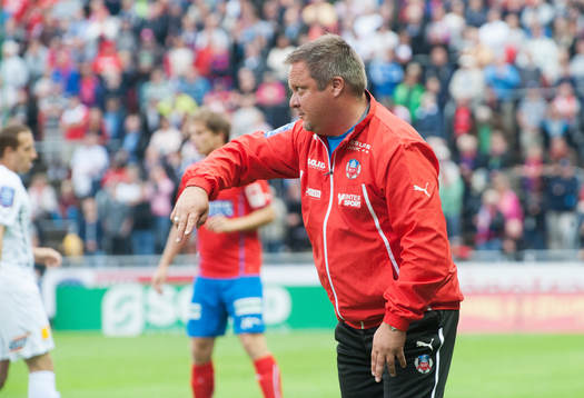 Helsingborgs tränare Roar Hansen, i