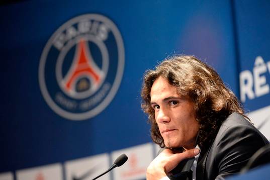 Edinson CAVANI - 16.07.2013 - Presentation du nouveau