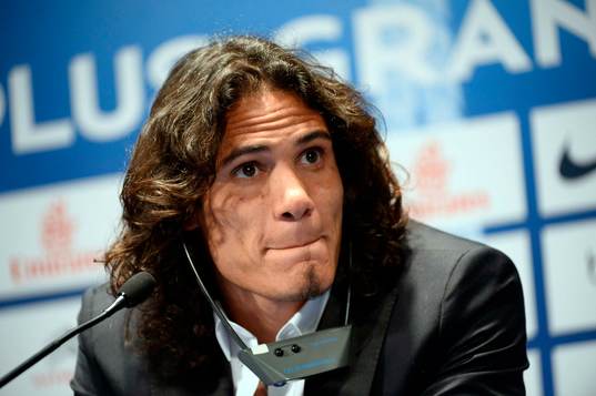 Edinson CAVANI - 16.07.2013 - Presentation du nouveau