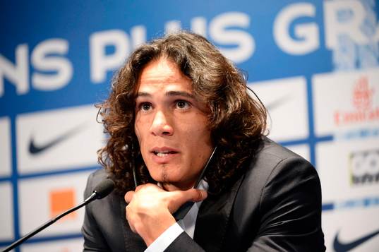 Edinson CAVANI - 16.07.2013 - Presentation du nouveau