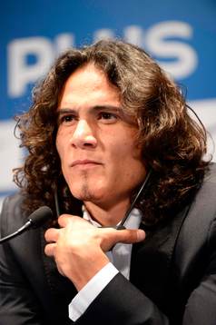 Edinson CAVANI - 16.07.2013 - Presentation du nouveau