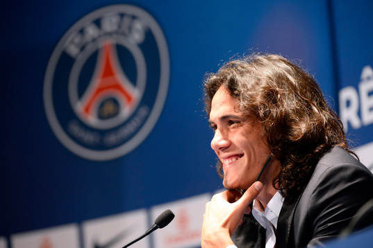 Edinson CAVANI - 16.07.2013 - Presentation du nouveau