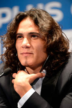 Edinson CAVANI - 16.07.2013 - Presentation du nouveau