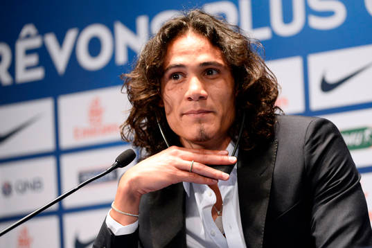 Edinson CAVANI - 16.07.2013 - Presentation du nouveau