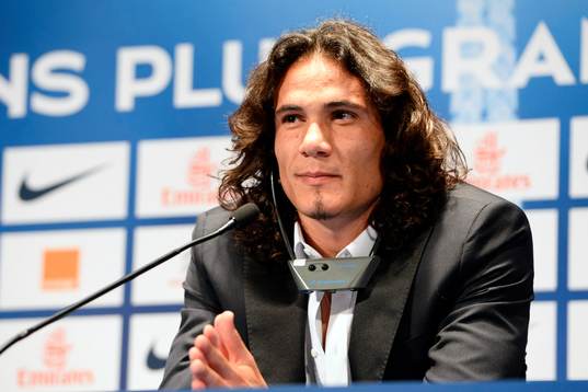 Edinson CAVANI - 16.07.2013 - Presentation du nouveau