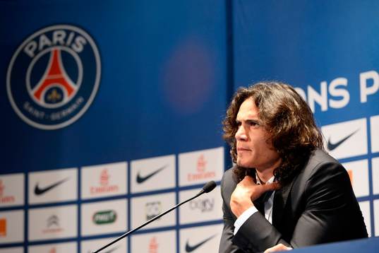Edinson CAVANI - 16.07.2013 - Presentation du nouveau