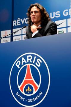 Edinson CAVANI - 16.07.2013 - Presentation du nouveau