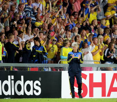 Sveriges förbundskapten Pia Sundhage