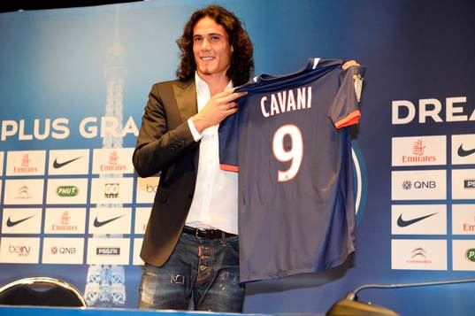 Edinson CAVANI - 16.07.2013 - Presentation du nouveau